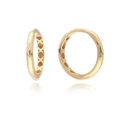 MOISS náušnice ze žlutého zlata