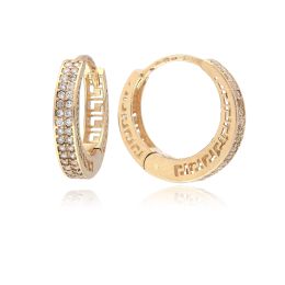 MOISS náušnice ze žlutého zlata