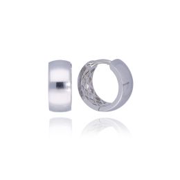 MOISS náušnice z bílého zlata