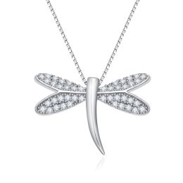 MOISS stříbrný náhrdelník VÁŽKA