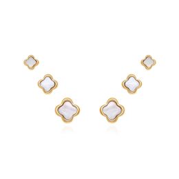 MOISS stříbrné náušnice 6-10mm