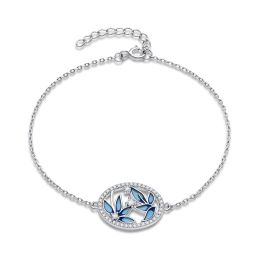 MOISS stříbrný náramek KVĚTINA