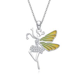 MOISS stříbrný náhrdelník VÍLA