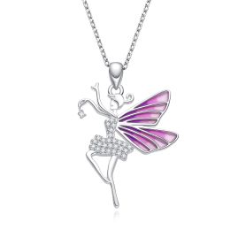 MOISS stříbrný náhrdelník VÍLA
