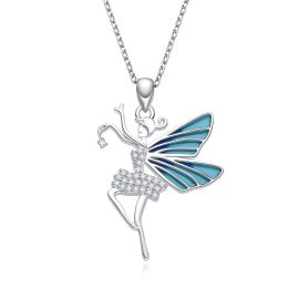 MOISS stříbrný náhrdelník VÍLA