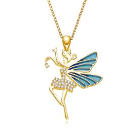 MOISS stříbrný náhrdelník VÍLA