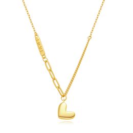 MOISS stříbrný náhrdelník SRDCE