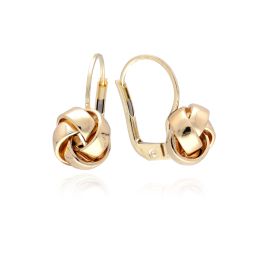 MOISS náušnice ze žlutého zlata