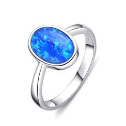 MOISS stříbrný prsten OPÁL