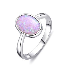 MOISS stříbrný prsten OPÁL