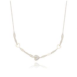 MOISS náhrdelník ze žlutého zlata SRDCE