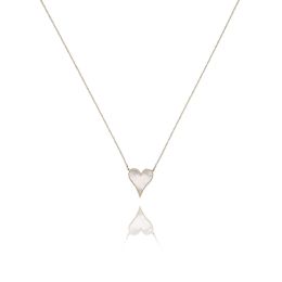 MOISS náhrdelník ze žlutého zlata SRDCE