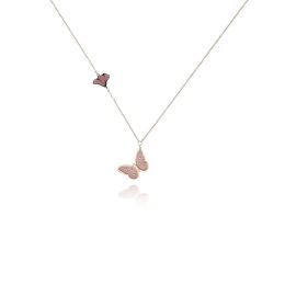 MOISS náhrdelník ze žlutého zlata MOTÝL