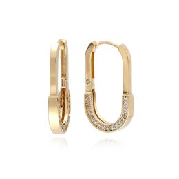 MOISS náušnice ze žlutého zlata