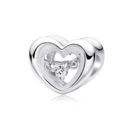 MOISS stříbrný přívěsek SRDCE
