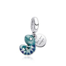 MOISS stříbrný přívěsek CHAMELEON