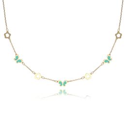 MOISS náhrdelník ze žlutého zlata