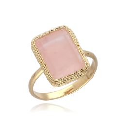 MOISS prsten ze žlutého zlata KŘEMEN