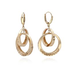MOISS náušnice ze žlutého zlata