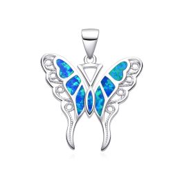 MOISS stříbrný přívěsek OPÁL MOTÝL