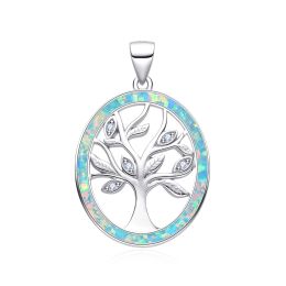 MOISS stříbrný přívěsek OPÁL STROM