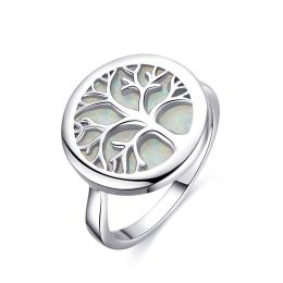 MOISS stříbrný prsten OPÁL