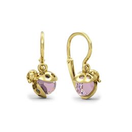 MOISS dětské náušnice ze žlutého zlata BERUŠKA