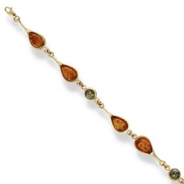 MOISS náramek ze žlutého zlata JANTAR