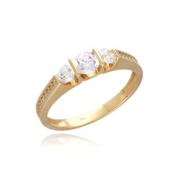 MOISS prsten ze žlutého zlata