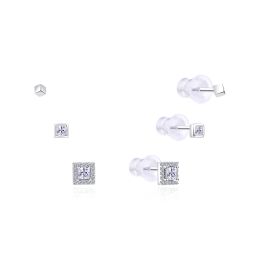 MOISS stříbrné náušnice