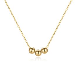 MOISS stříbrný náhrdelník GOLD