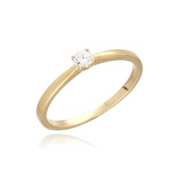 MOISS LG diamantový prsten ze žlutého zlata