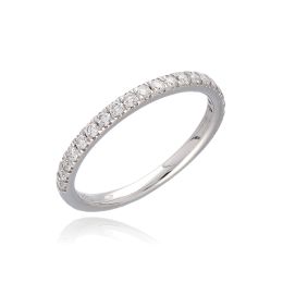 MOISS LG diamantový prsten z bílého zlata