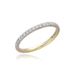 MOISS LG diamantový prsten ze žlutého zlata