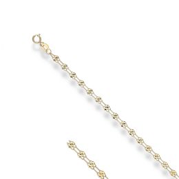 MOISS řetízkový náramek ze žlutého zlata