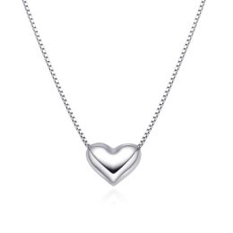 MOISS stříbrný náhrdelník SRDCE