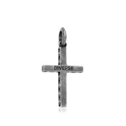 DIVERSE stříbrný přívěsek KŘÍŽ
