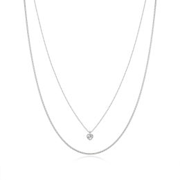 MOISS stříbrný náhrdelník KOLIBŘÍK