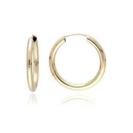 MOISS náušnice ze žlutého zlata