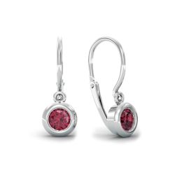 MOISS dětské náušnice z bílého zlata