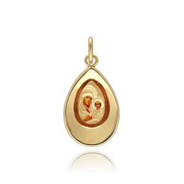 MOISS přívěsek ze žlutého zlata PANNA MARIE