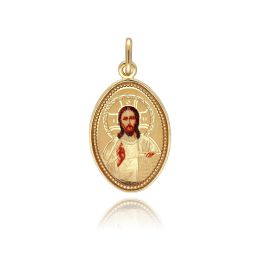 MOISS přívěsek ze žlutého zlata JEŽÍŠ KRISTUS