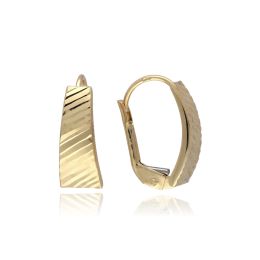 MOISS náušnice ze žlutého zlata