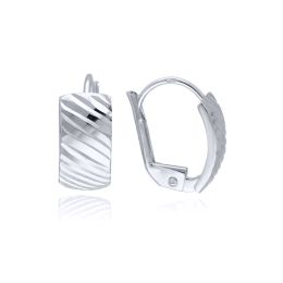 MOISS náušnice z bílého zlata