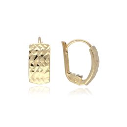 MOISS náušnice ze žlutého zlata