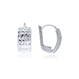 MOISS náušnice z bílého zlata