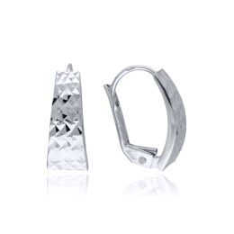 MOISS náušnice z bílého zlata