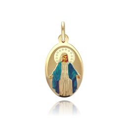 MOISS přívěsek ze žlutého zlata MADONKA