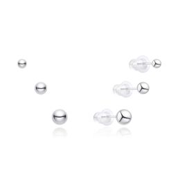 MOISS stříbrné náušnice