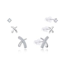 MOISS stříbrné náušnice